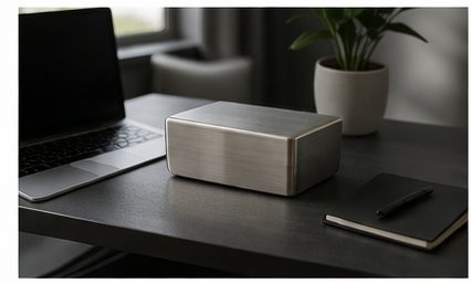 Saalo Box in metal